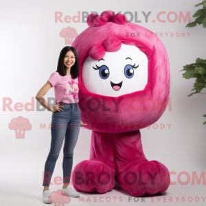Magenta Dim Sum maskot...