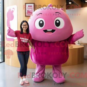 Magenta Dim Sum mascot...