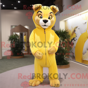 Lemon Yellow Mountain Lion...