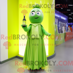 Limegrønn Máscara de...