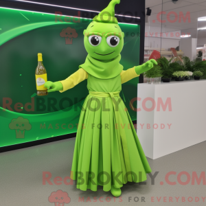 Limegrønn Máscara de...