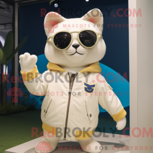 Costume mascotte de chat...