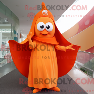 Postava maskota Orange...