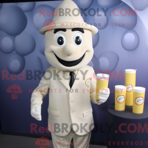 Cream Scented Candle mascot...