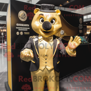 Personaggio mascotte Gold...