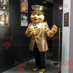 Personaggio mascotte Gold...