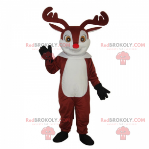 Julemandens rensdyrmaskot - Redbrokoly.com