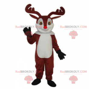 Santa's reindeer mascot - Redbrokoly.com