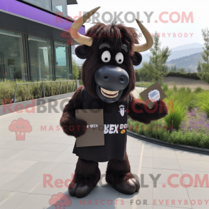 Black Yak maskot...