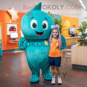 Costume mascotte de Mango...