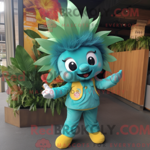 Disfraz de mascota Teal...