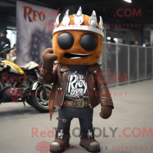 Rust King mascot costume...