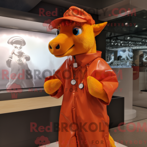 Maskottchenkostüm Orange...