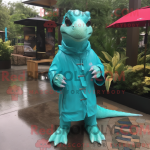 Turquoise Komodo Dragon...