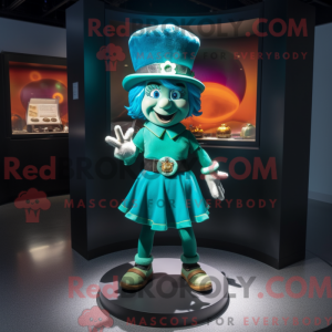 Blågrøn Leprechaun Hat...