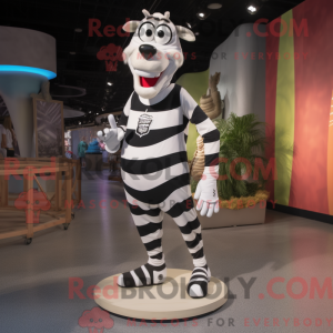 Costume mascotte de zèbre...