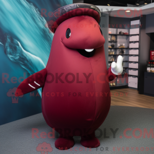Postava maskota Maroon...