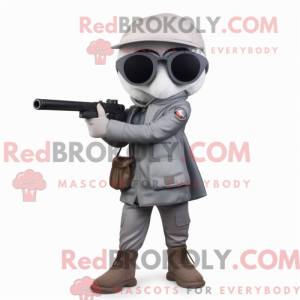 Costume mascotte de Sniper...