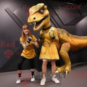 Gouden Utahraptor...
