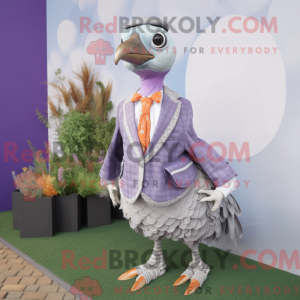 Lavendel Perlehøns maskot...