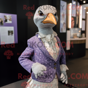 Lavendel Perlehøns maskot...