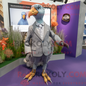 Lavendel Perlehøns maskot...