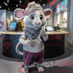 Costume de mascotte de Rat...