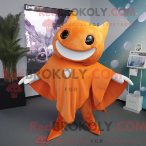Maskotdraktfigura Orange...