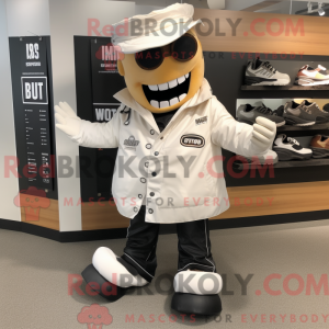 White Bbq Ribs mascot...