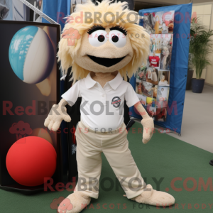 Figura de máscara de bola...