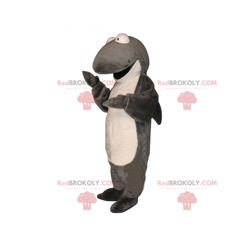 Mascote Soft Shark - Redbrokoly.com