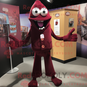 Disfraz de mascota Maroon...