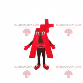 Mascote Rhesus A + - Redbrokoly.com