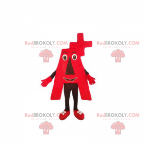 Maskot Rhesus A + - Redbrokoly.com