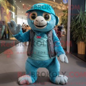 Turquoise luiaard...