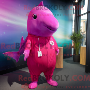 Costume mascotte de narval...