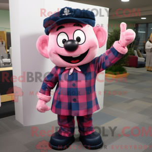 Navy Pink maskot kostume...