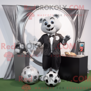 Silver Soccer Goal...
