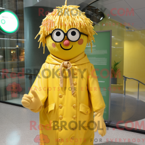 Guld spaghetti maskot...