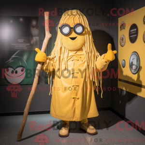 Gold Spaghetti mascot...