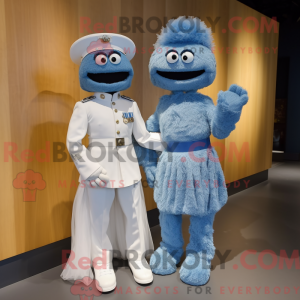 Maskottchenkostüm Blauer...