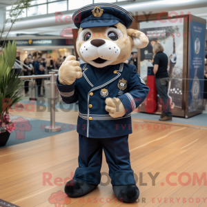 Maskotdraktfigurator Navy...