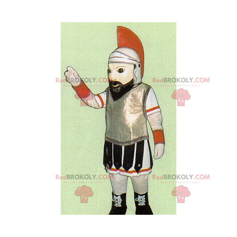 Roman mascot in gladiator outfit - Redbrokoly.com