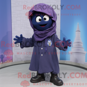 Maskottchenkostüm Navy Plum...