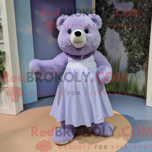 Lavender Bear Maskottchen...
