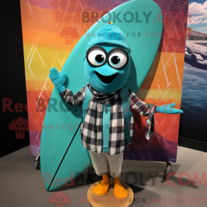 Figura de máscara de surfe...