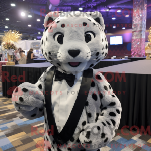 Linda máscara de leopardo...