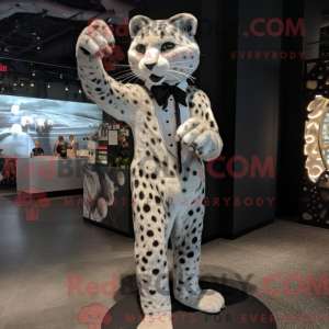 Linda máscara de leopardo...