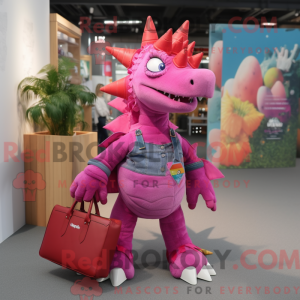 Disfraz de mascota Magenta...