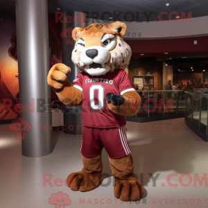 Maroon Saber-Toothed Tiger...